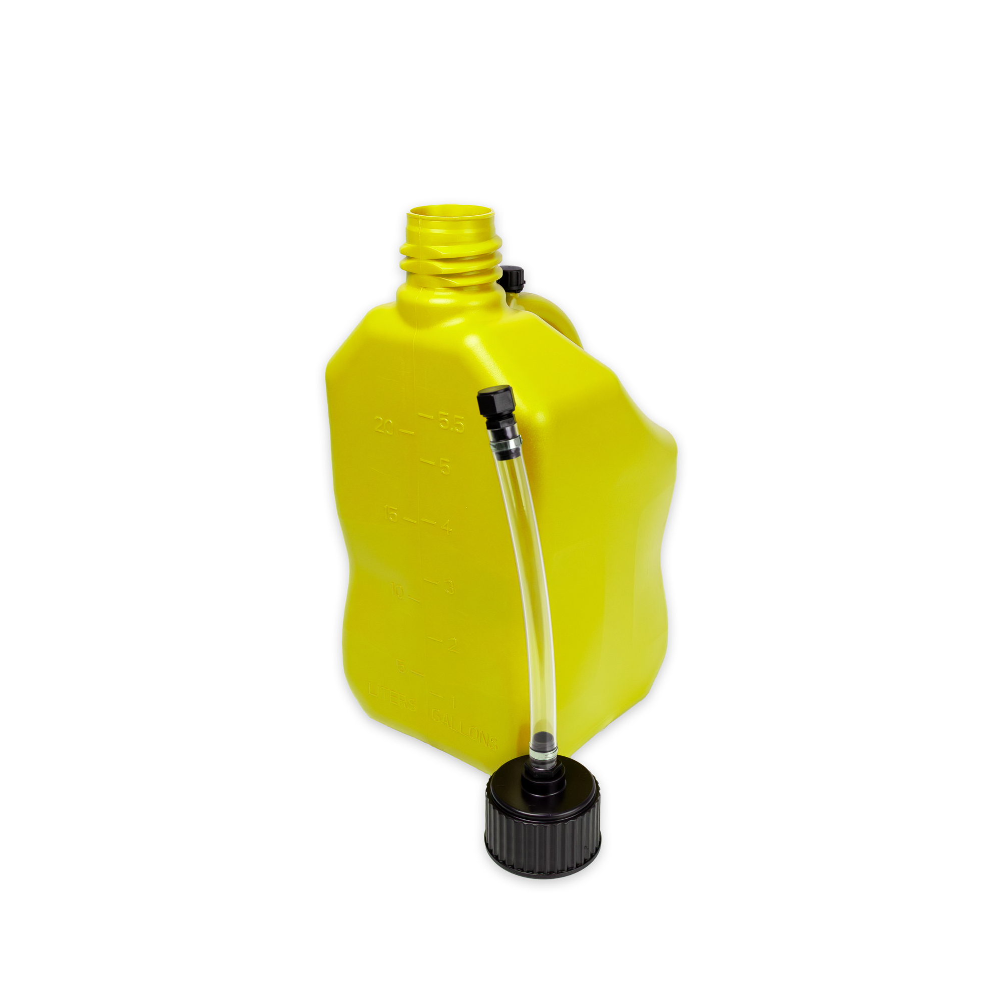 Bushman, U-Jug Multi-Purpose 5.5G Storage Jug Yellow 4PK, Max. Capacity 5.5 Gal, Max. PSI 0 Material Polyethylene, Model# UJUG-YEL-4PK